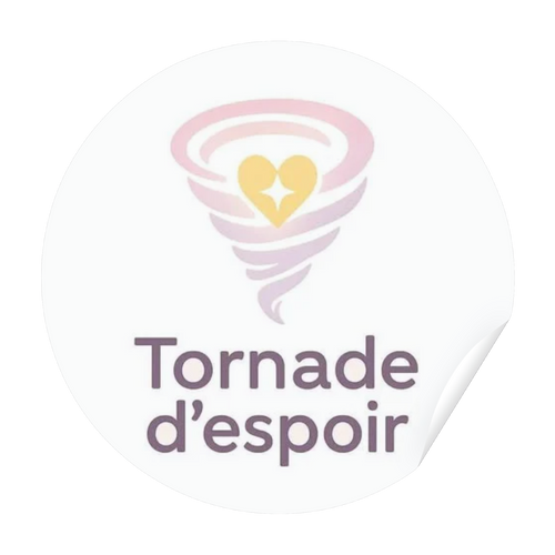 Autocollant Tornade d'espoir